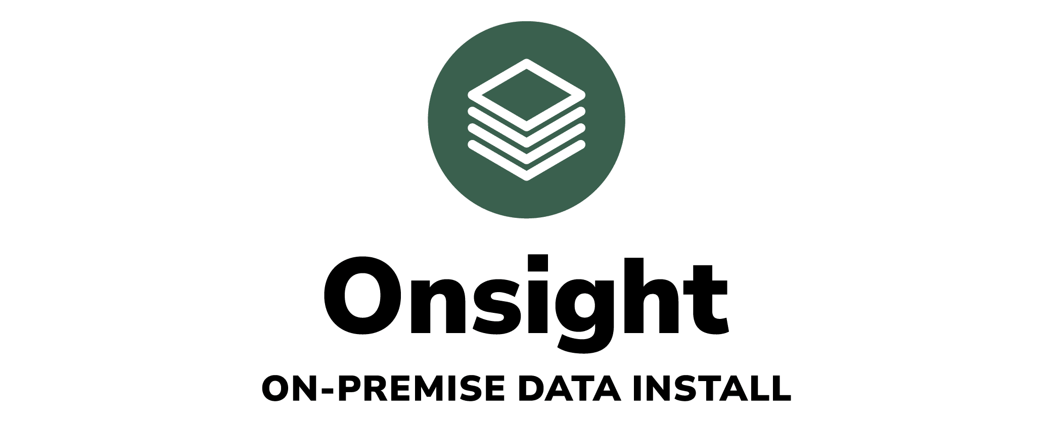 Insight On-Premise Data Install
