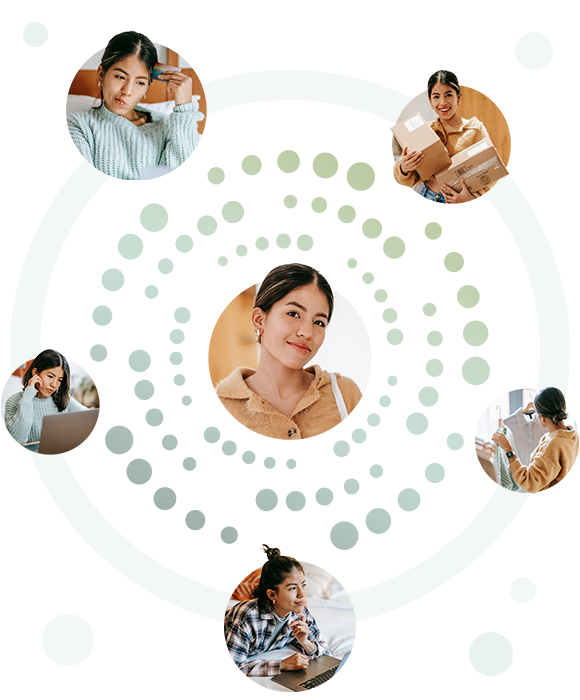 Audience Acuity uses online and offline consumer events with PII and or household as the data foundation to create a persistent customer ID